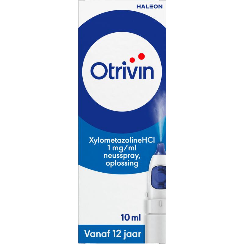 Otrivin Xylometazoline HCI 1 MG/ML Neusspray bij een Verstopte Neus 10 ML