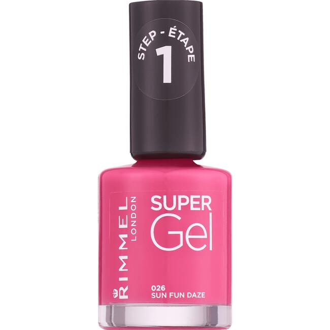 Rimmel London Super Gel Nailpolish - 026 Sun Fun Daze