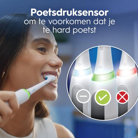 Oral-B iO 3 Clean & Whiten Wit Elektrische Tandenborstel