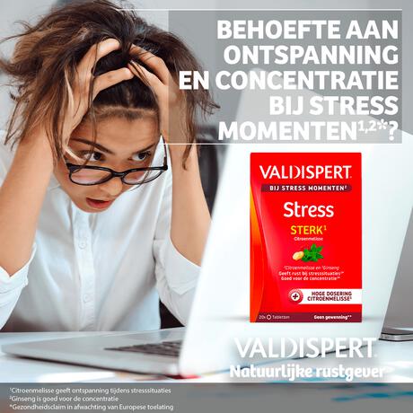 Valdispert Stress Moments Sterk 20 tabletten