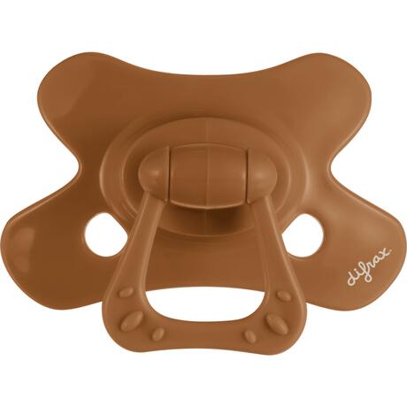 Difrax Fopspeen Natural 20+ Maanden Bruin BPA-vrij