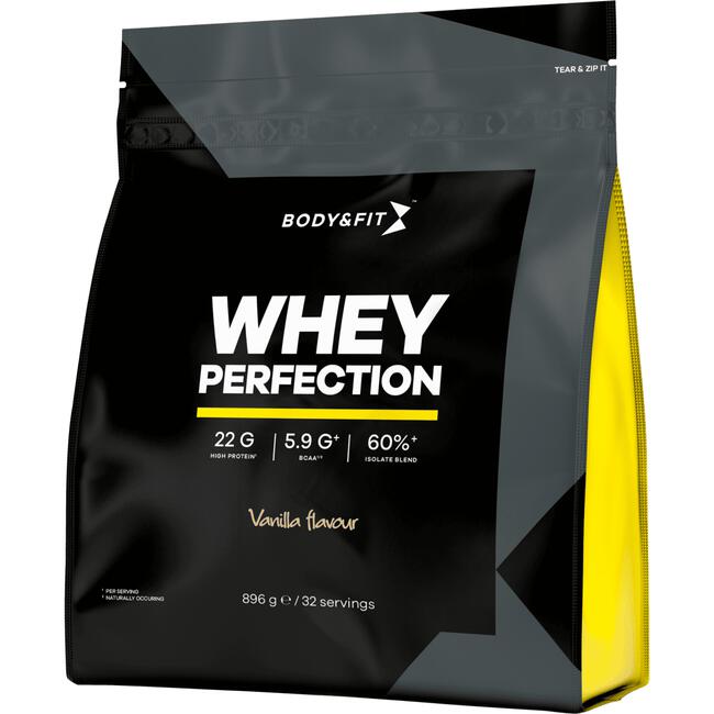 Body & Fit Whey Perfection Eiwitpoeder Vanilla 896 GR