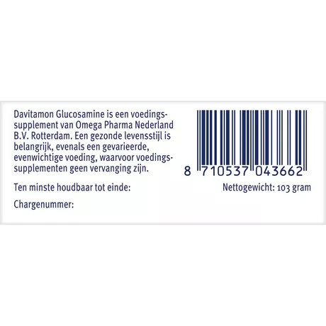 Davitamon Glucosamine 45 stuks