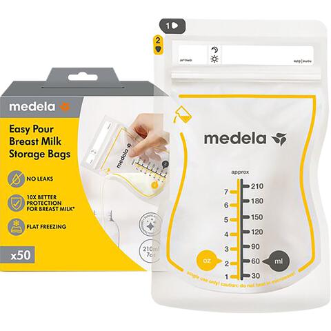 Medela Moedermelkbewaarzakjes met schenktuit 50 stuks