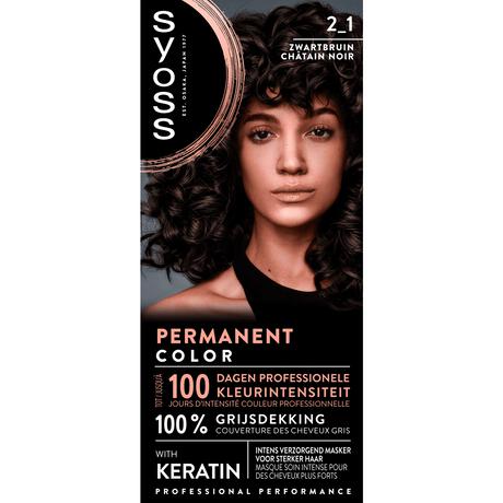 Syoss Haarverf 2-1 Zwartbruin
