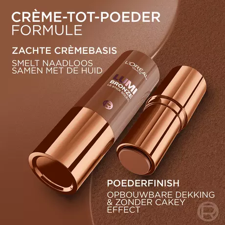 L'Oréal Paris Lumi Bronze Le Stick Soleil Bronzer 130 Sunset Doré