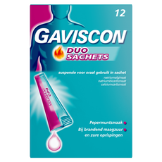 Gaviscon DUO Sachet Maagzuurremmers 12 Stuks