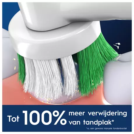 Oral-B Precision Clean Opzetborstels Wit 4 Stuks