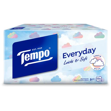 Tempo XXL Light box Tissues 140 stuks