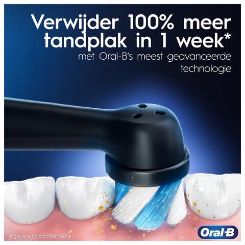 Oral-B iO 3s Zwart Elektrische Tandenborstel + Travelcase