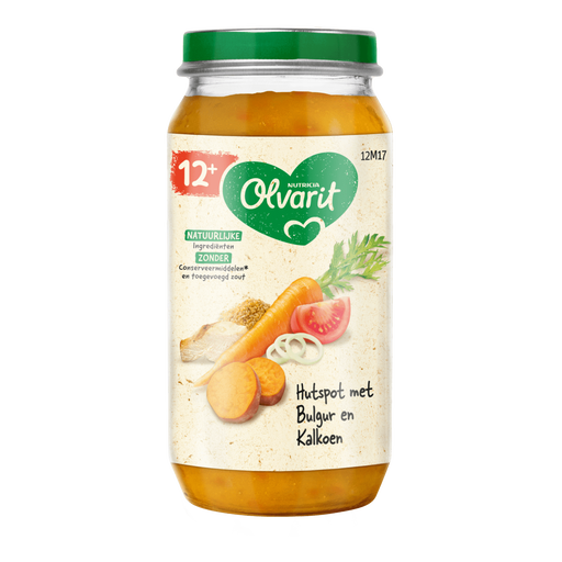 Olvarit Hutspot Bulgur Linzen 12+ Maanden 100 gram