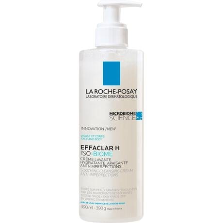 La Roche-Posay Effaclar H Iso-biome Hydraterende Reinigingscrème 390 ML