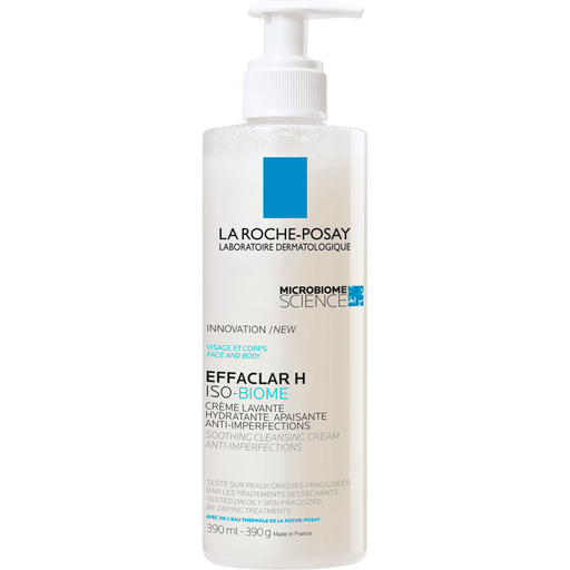 La Roche-Posay Effaclar H Iso-biome Hydraterende Reinigingscrème 390 ML