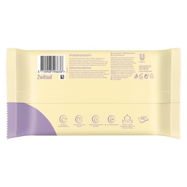 Zwitsal Kids Frozen Snoetenpoetsers 40 Stuks