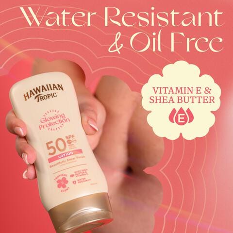 Hawaiian Tropic Glowing Protection Lotion SPF50 170 ML