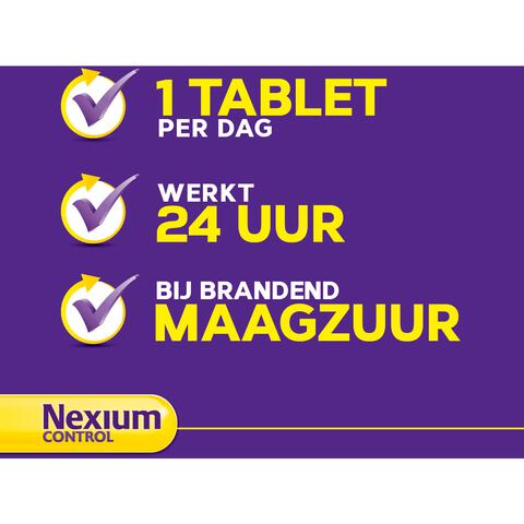 Nexium Control 14 Tabletten Voor brandend maagzuur