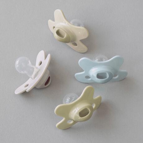 Difrax Fopspeen Natural 0-6 Maanden Lichtroze BPA-vrij