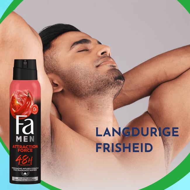 Fa Men Attraction Force Deodorant Spray 150 ML