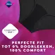 Libresse Intimawear Hipster Menstruatieondergoed Zwart Medium 1 stuk&nbsp;