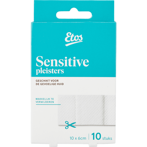 Etos Sensitive Pleisterstrips 10 x 6 CM 10 stuks