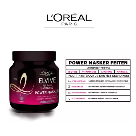L'Oréal Paris Elvive Full Resist Haarmasker 680 ML
