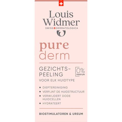 Louis Widmer Purederm Gezichtspeeling Zonder Parfum 50 ML