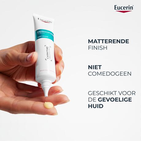Eucerin DERMOPURE CLINICAL Mat Fluid Gevoelige Huid 40 ML
