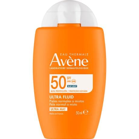Avène Ultra Fluid Invisible Zonnebrand Gezicht SPF50 50 ML