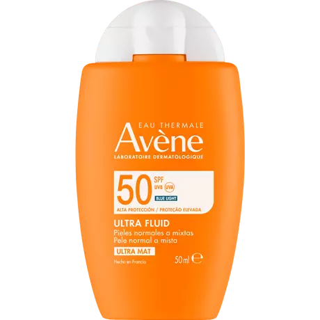 Avène Ultra Fluid Invisible Zonnebrand Gezicht SPF50 50 ML