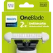 Philips OneBlade Intimate Female Navulmesjes QP229/52 2 stuks