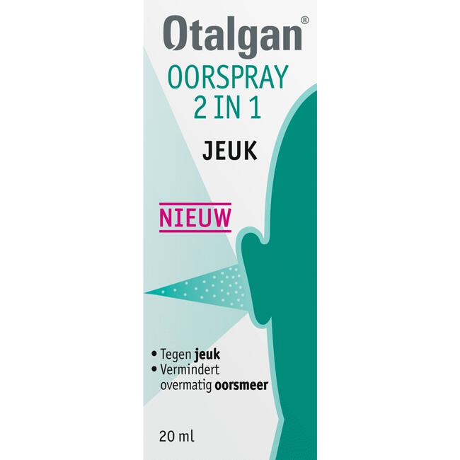 Otalgan Oorspray 2in1Jeuk 1 stuk