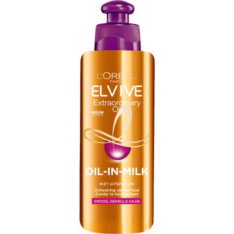 L'Oréal Paris Elvive Extraordinary Oil Krulverzorging Oil-In-Milk 200 ML