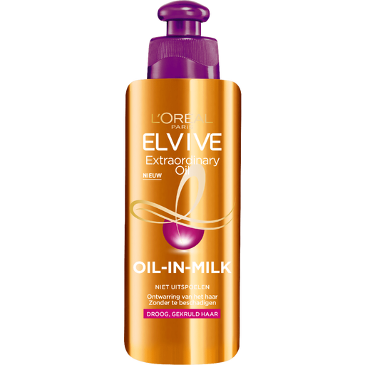 L'Oréal Paris Elvive Extraordinary Oil Krulverzorging Oil-In-Milk 200 ML