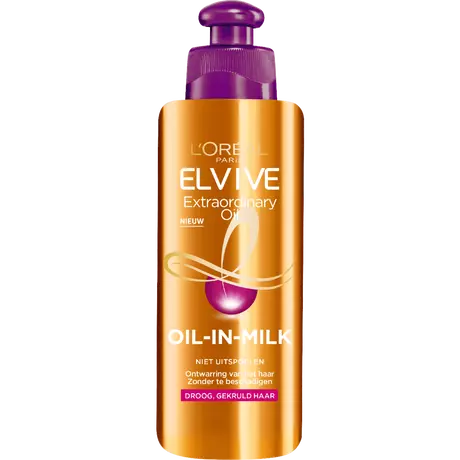 L'Oréal Paris Elvive Extraordinary Oil Krulverzorging Oil-In-Milk 200 ML