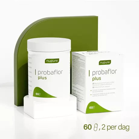 Nupure Probaflor Plus Probiotica Pepermunt Chicorei Capsules 60 stuks