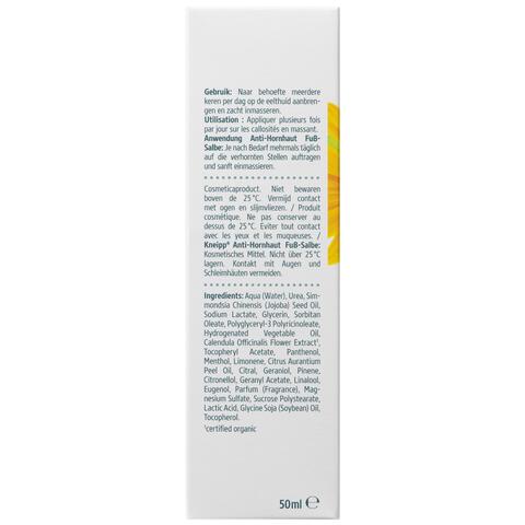 Kneipp Eeltcr�me Gevoelige Huid 50 ML