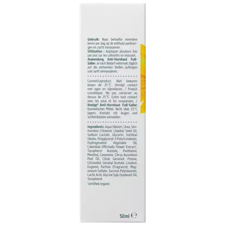 Kneipp Eeltcr�me Gevoelige Huid 50 ML