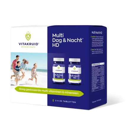 Vitakruid Multi Dag & Nacht HD Tabletten 2 x 30 stuks