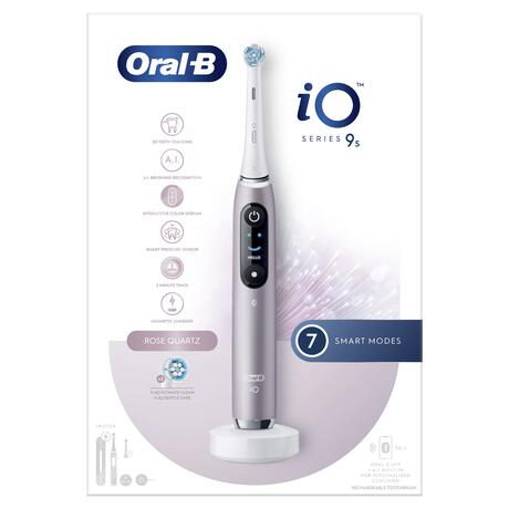 Oral-B iO 9s Rose Quartz Elektrische Tandenborstel