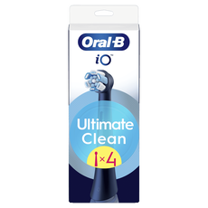 Oral-B iO Ultimate Clean Opzetborstels Zwart 4 Stuks