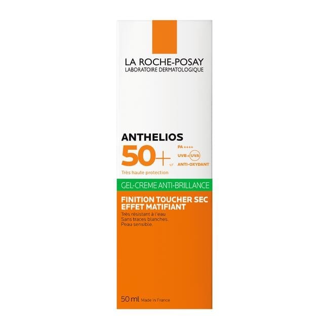 La Roche-Posay Dry Touch Anti-glim Zonnebrand SPF50+ Gezicht 50 ML