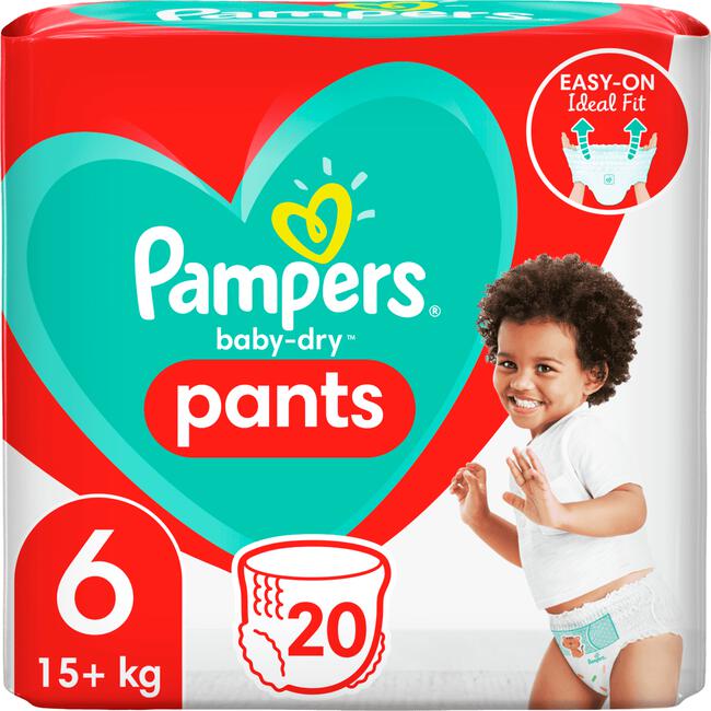 racket Er is een trend Indirect Pampers Baby-Dry Pants Maat 6 ( 15kg+) 20 Luierbroekjes 20 EA | Etos