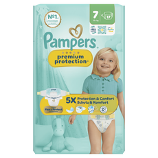 Pampers Premium Protection Luiers Maat 7 15+ KG 17 stuks