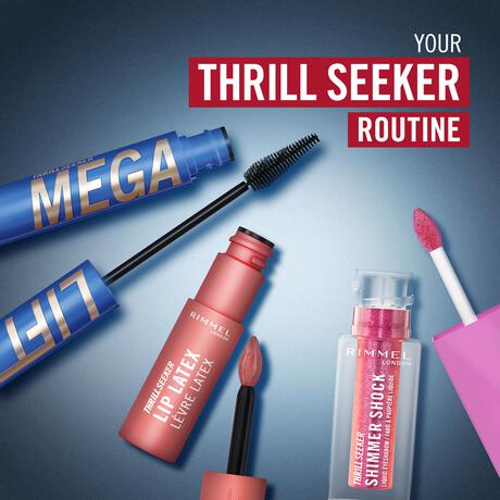 Rimmel London Thrill Seeker Mega Lift Mascara Waterproof 4 Zwart