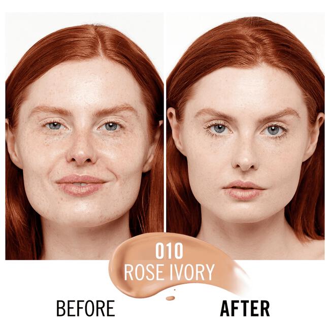 Rimmel London KIND & FREE Vegan Foundation 010 Rose Ivory