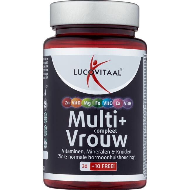 Lucovitaal Multi+ Compleet Vrouw Tabletten EA | Etos