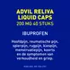 Advil Reliva Liquid 200 MG Ibuprofen voor Pijn en Koorts Capsules 40 stuks