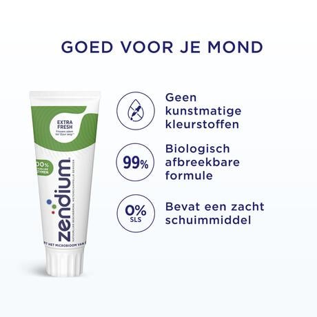 Zendium Extra Fresh Tandpasta 75 ML