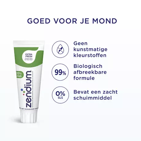 Zendium Extra Fresh Tandpasta 75 ML