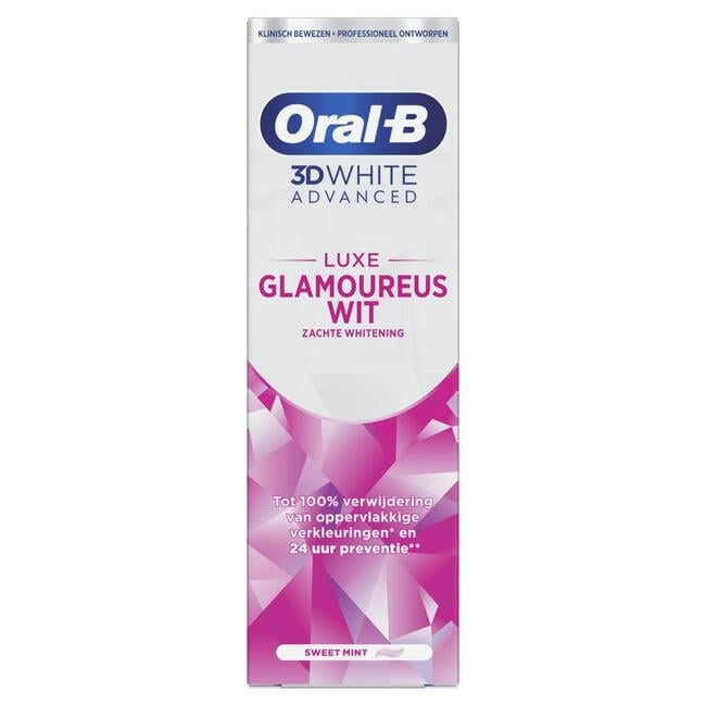 Oral-B 3D White Luxe Glamorous Tandpasta - 75 ML